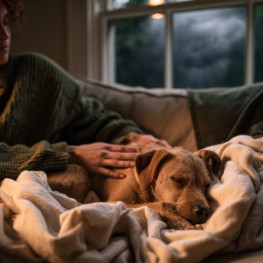 How to Calm a Dog During a Thunderstorm: Effective Techniques