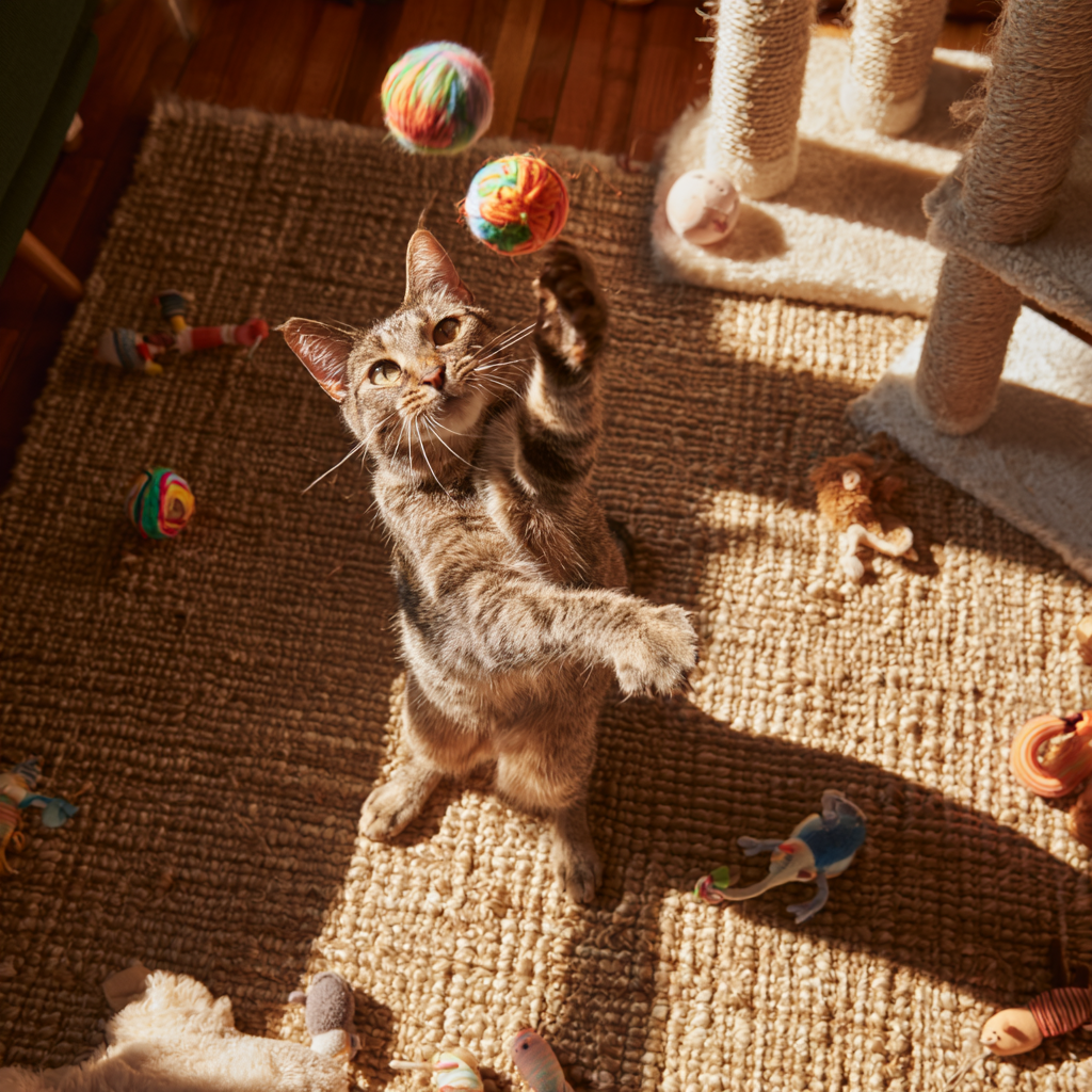 How to Keep an Indoor Cat Entertained: Tips and Activities