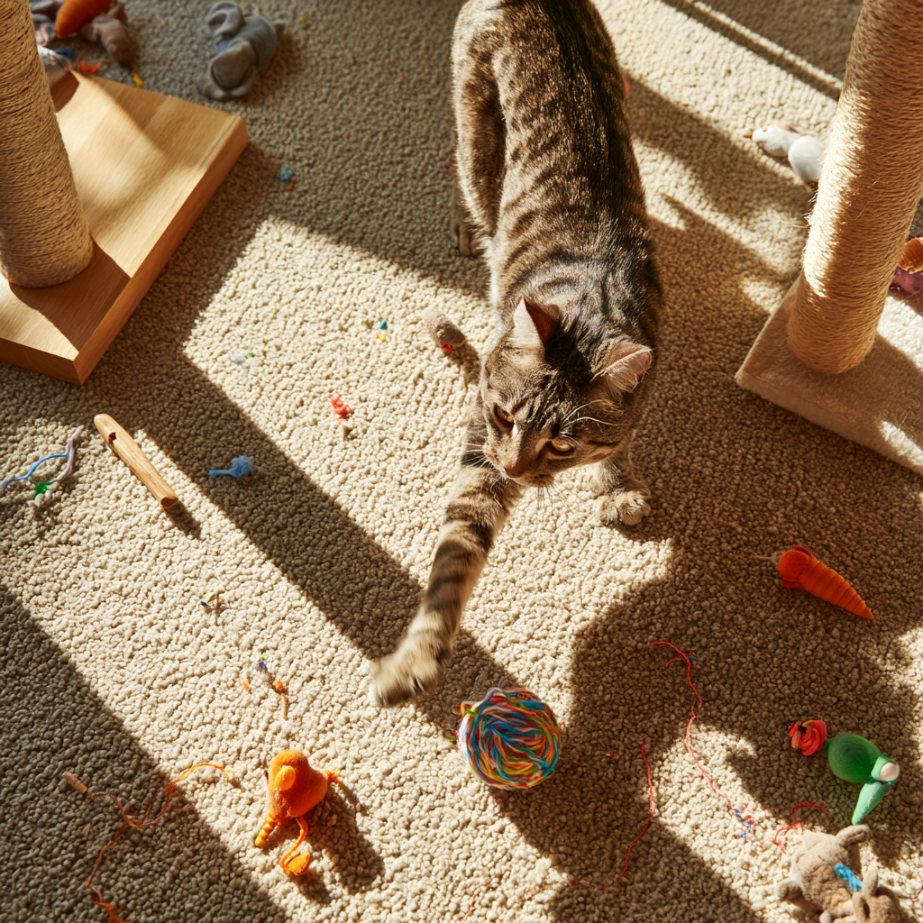 How to Keep an Indoor Cat Entertained: Tips and Activities