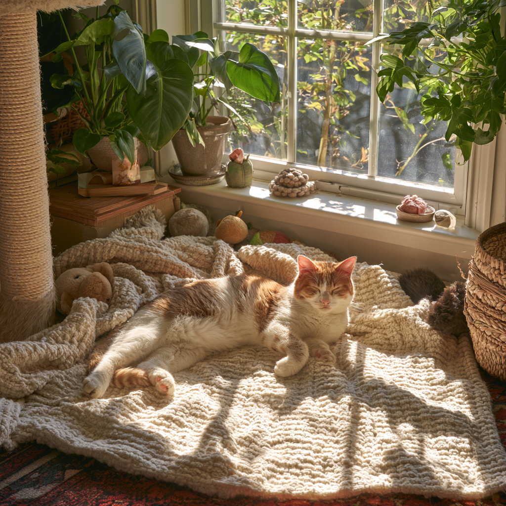 How to Make Your Cat Feel Safe in Your Home