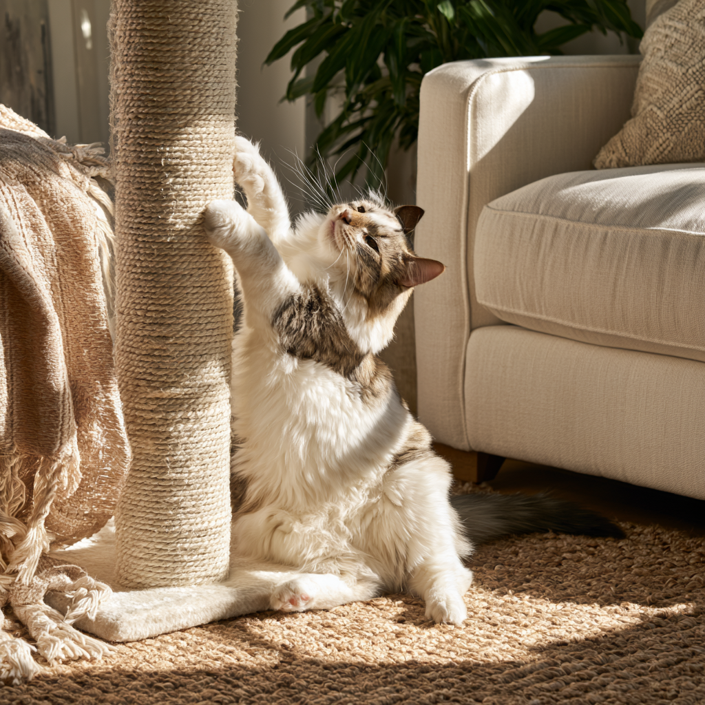 How to Stop a Cat From Scratching Furniture: Effective Strategies