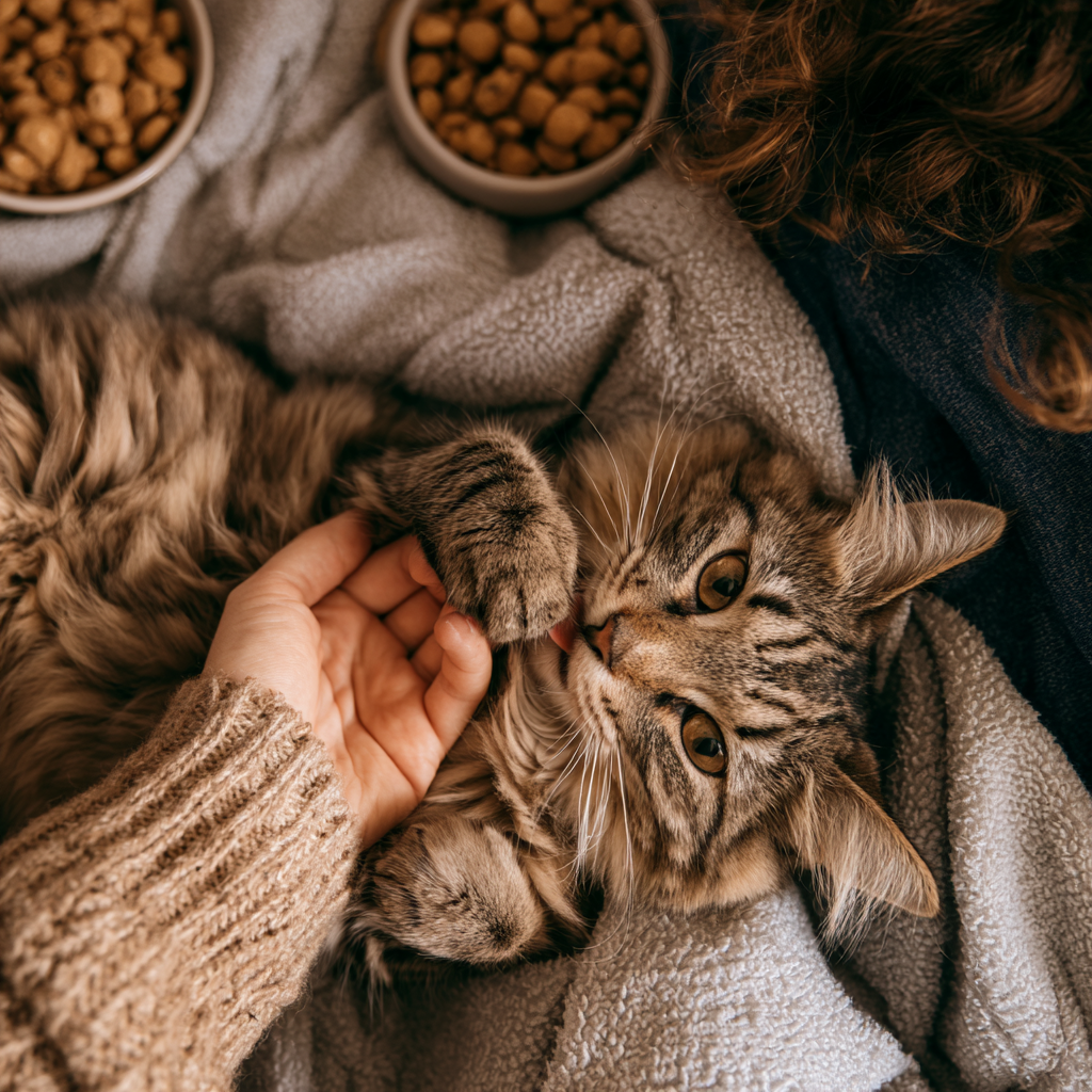 Why Does My Cat Bite Me Gently? Understanding Gentle Biting in Cats