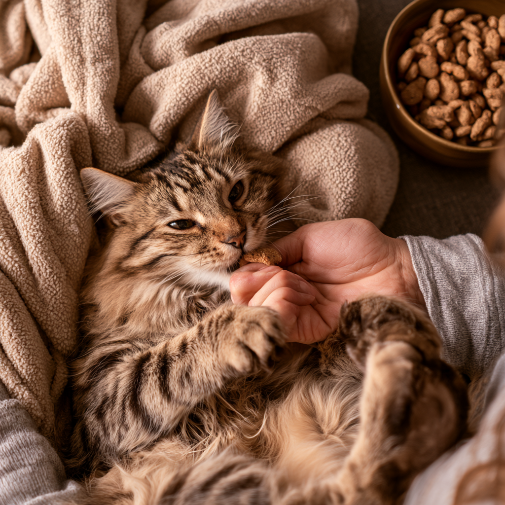 Why Does My Cat Bite Me Gently? Understanding Gentle Biting in Cats