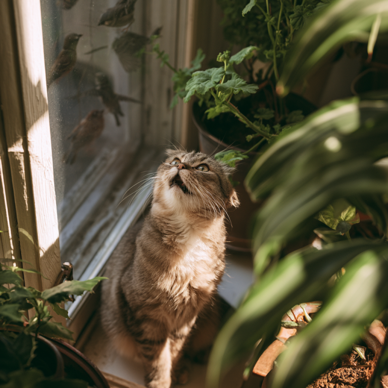 Why Does My Cat Chirp at Birds? Understanding This Behavior