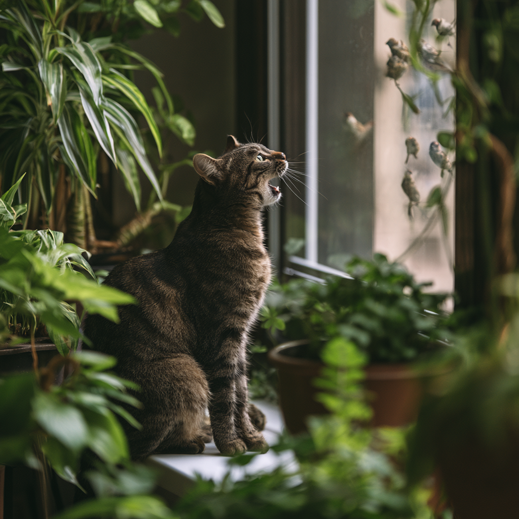 Why Does My Cat Chirp at Birds? Understanding This Behavior