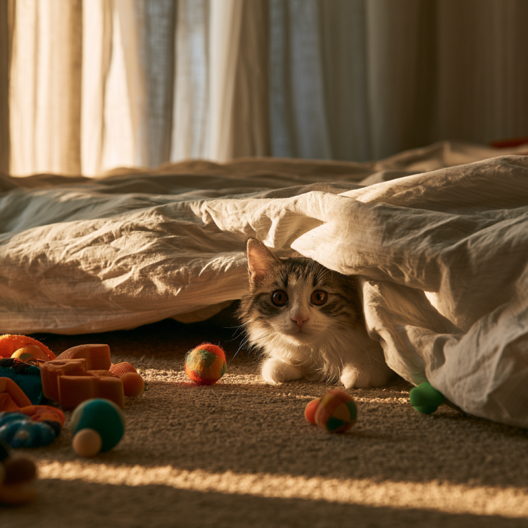 Why Does My Cat Hide Under the Bed? Understanding Your Cat’s Behavior