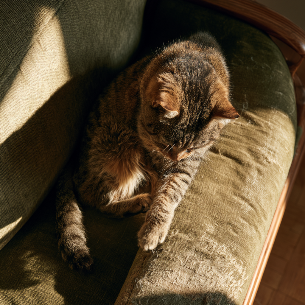 Why Does My Cat Scratch the Furniture?