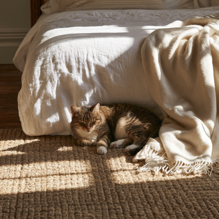 Why Does My Cat Sleep at My Feet? Exploring Feline Behavior
