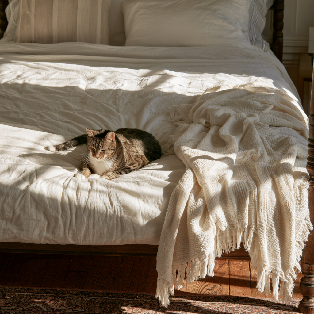 Why Does My Cat Sleep at My Feet? Exploring Feline Behavior