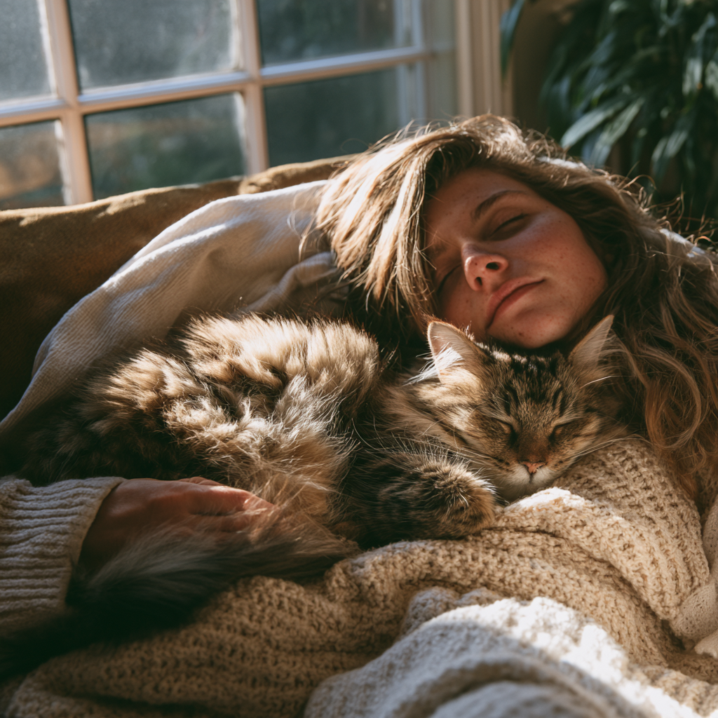 Why Does My Cat Sleep on My Chest? Understanding Feline Affection
