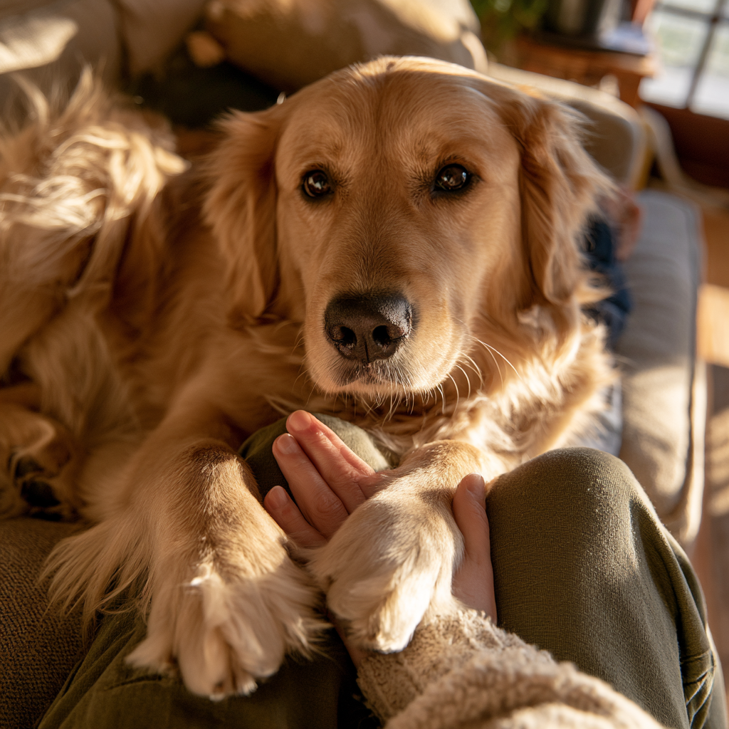 Why Does My Dog Put His Paw on Me?