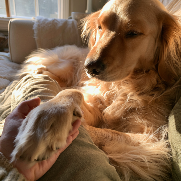 Why Does My Dog Put His Paw on Me?